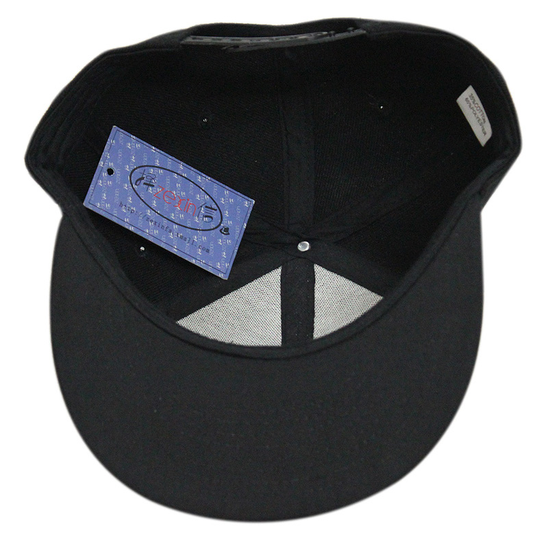 Custom 6-Panel Flat Brim Baseball Hat with 3D Embroidery Snapback for Outdoor Sports for Cycling Beach Travel