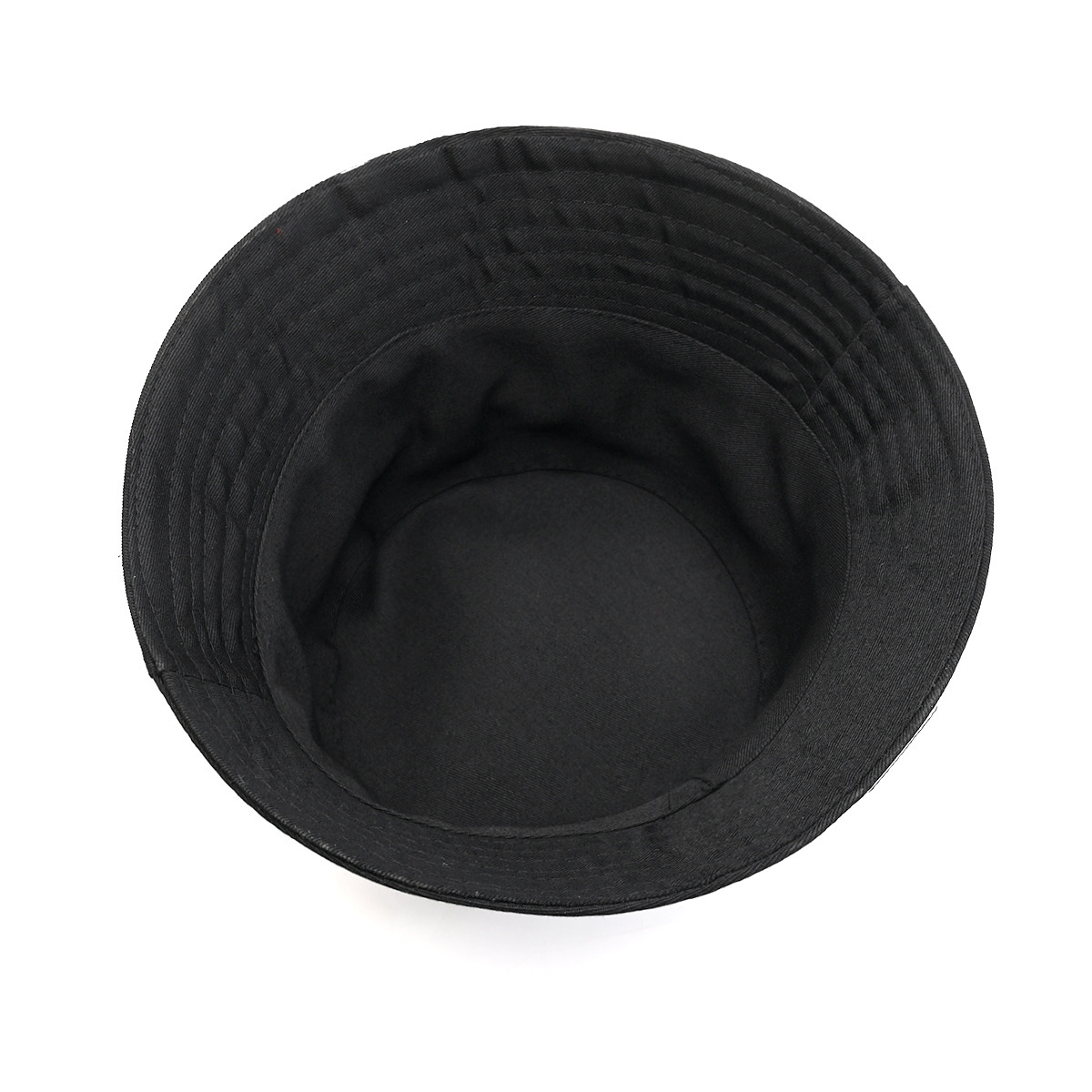 Spring Summer Double Sided Fisherman Cap Women's Men's Cartoon Embroidered Happy Face Sun Protection 100% Polyester Hat for