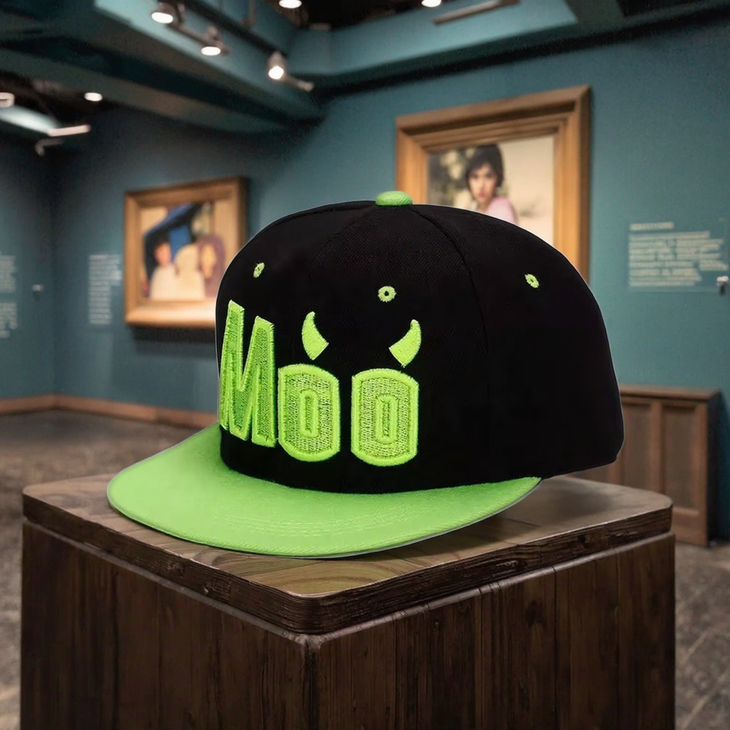 100% Twill Cotton Snapback Cap Sporty Style 3D Embroidery for Outdoor Performance Relaxed