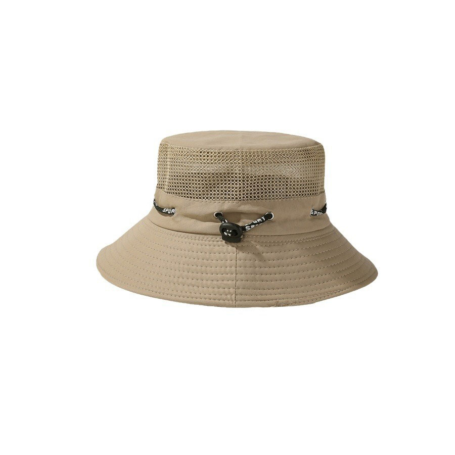 Breathable Sporty Climbing Fisherman's Hat Curved Adjustable Rope Fashionable Fruit Printed Fabric Sublimated Embroidered