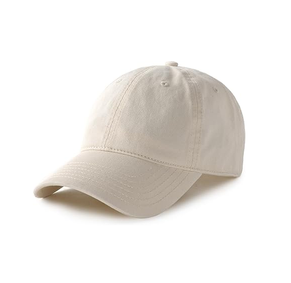 Pure Cotton High-Quality Durable Washable Custom Logo Baseball Cap