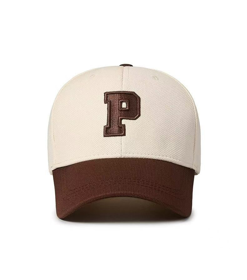 Spring New Model 6-Panel Three-Dimensional Letter Baseball Cap Sporty Casual Outdoor Fashion Hat Adjustable Unisex Sun