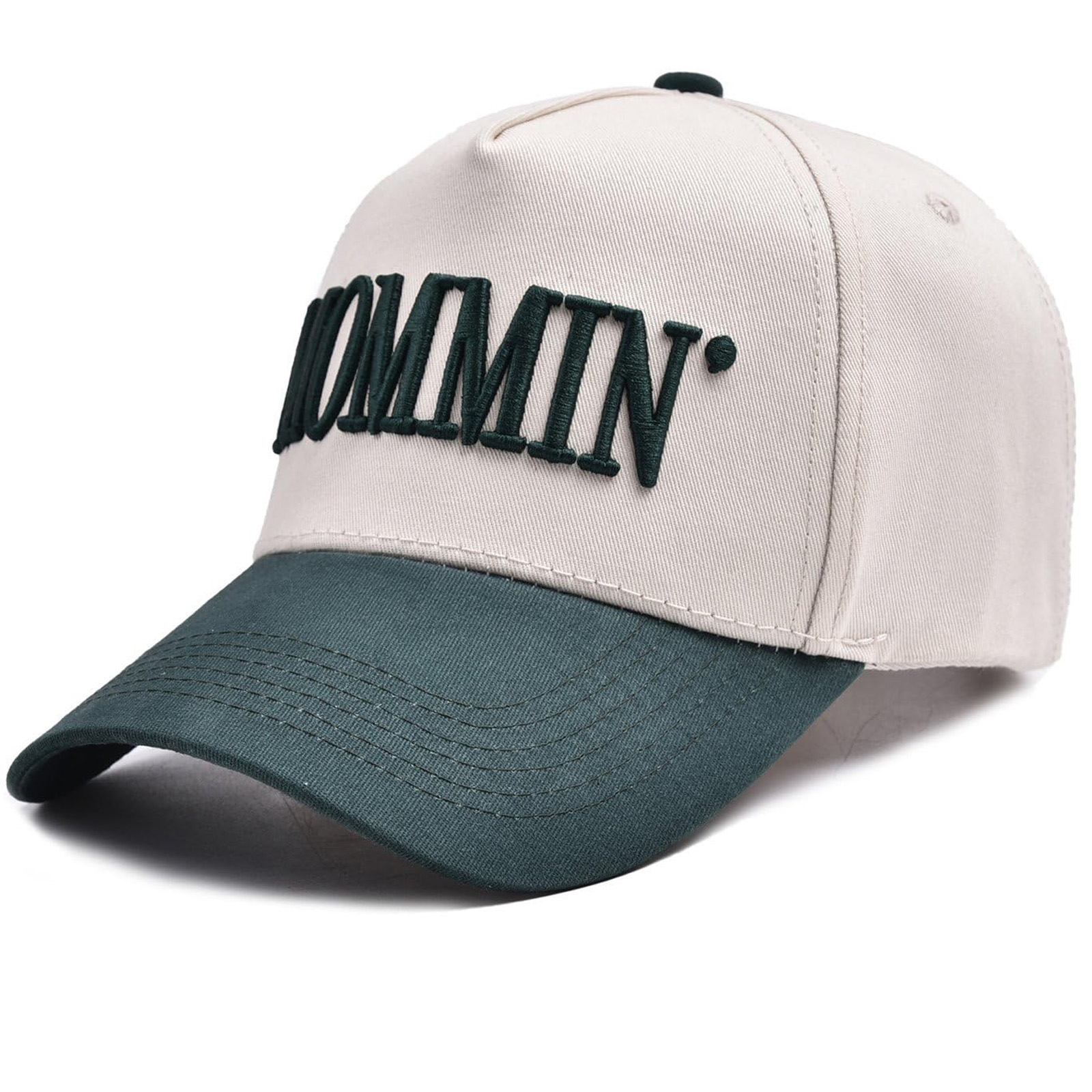 Wholesale 5-Panel Sport Cap Custom Logo Embroidered Baseball Hat Breathable 100% Cotton 3D Embroidery Gorras Common Fabric