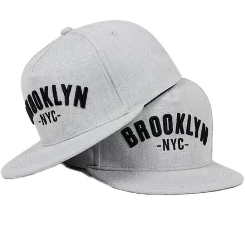 2025 Unisex 5-Panel Flat Brim Snapback Caps Custom Logo Design 3D Embroidery Fashionable Letter Pattern for Outdoor Use