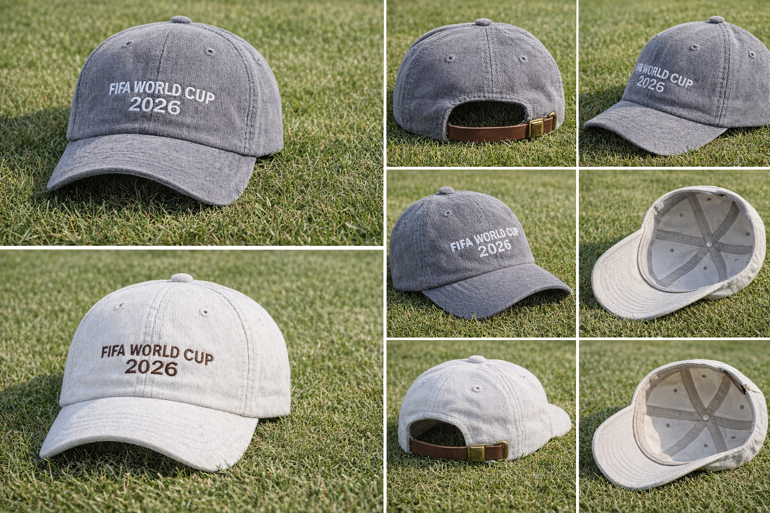 2026 Football League Vintage Sporty Embroidered 6-Panel Unisex Cotton Baseball Cap