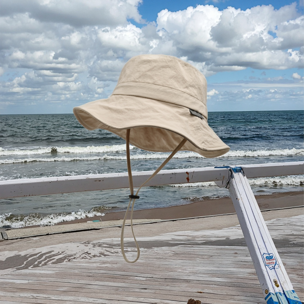 Custom High Quality Polyester Bucket Hat for Men Women Waterproof Fishermen & Beach Sun Protection Wide Brim Stylish Formal Look