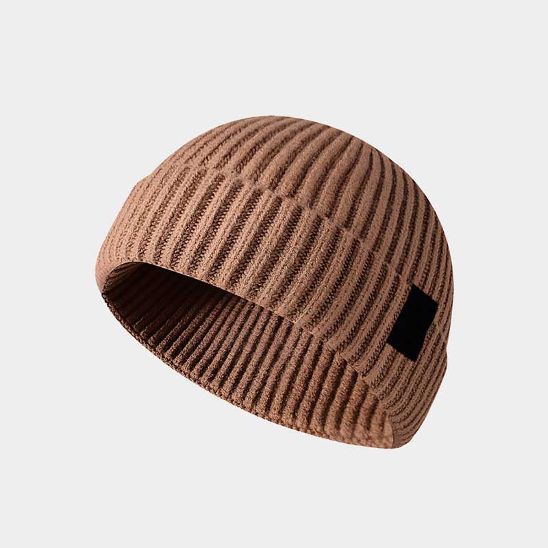 OEM Manufacture 2025 Hot Sale Wholesale Fashion Winter Knitted Hat Women Outdoor Brimless Warm Cold Hat