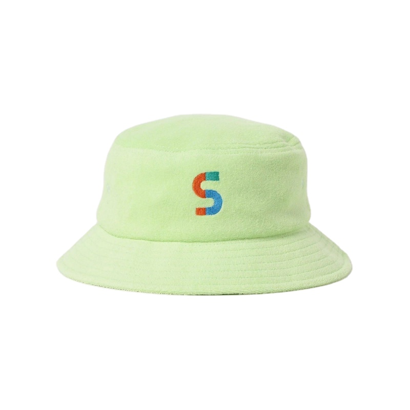 Sweet Ocean 2026 Spring & Autumn Casual Printed Pattern Polyester/Cotton Bucket Hat Front Panel Colorful Logo Soft Breathable