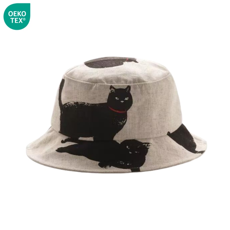 Custom Polyester Bucket Hat Wide Brim Summer Sun Protection for Adults for Fishermen Hikers Custom Logo Sports Formal Outdoor