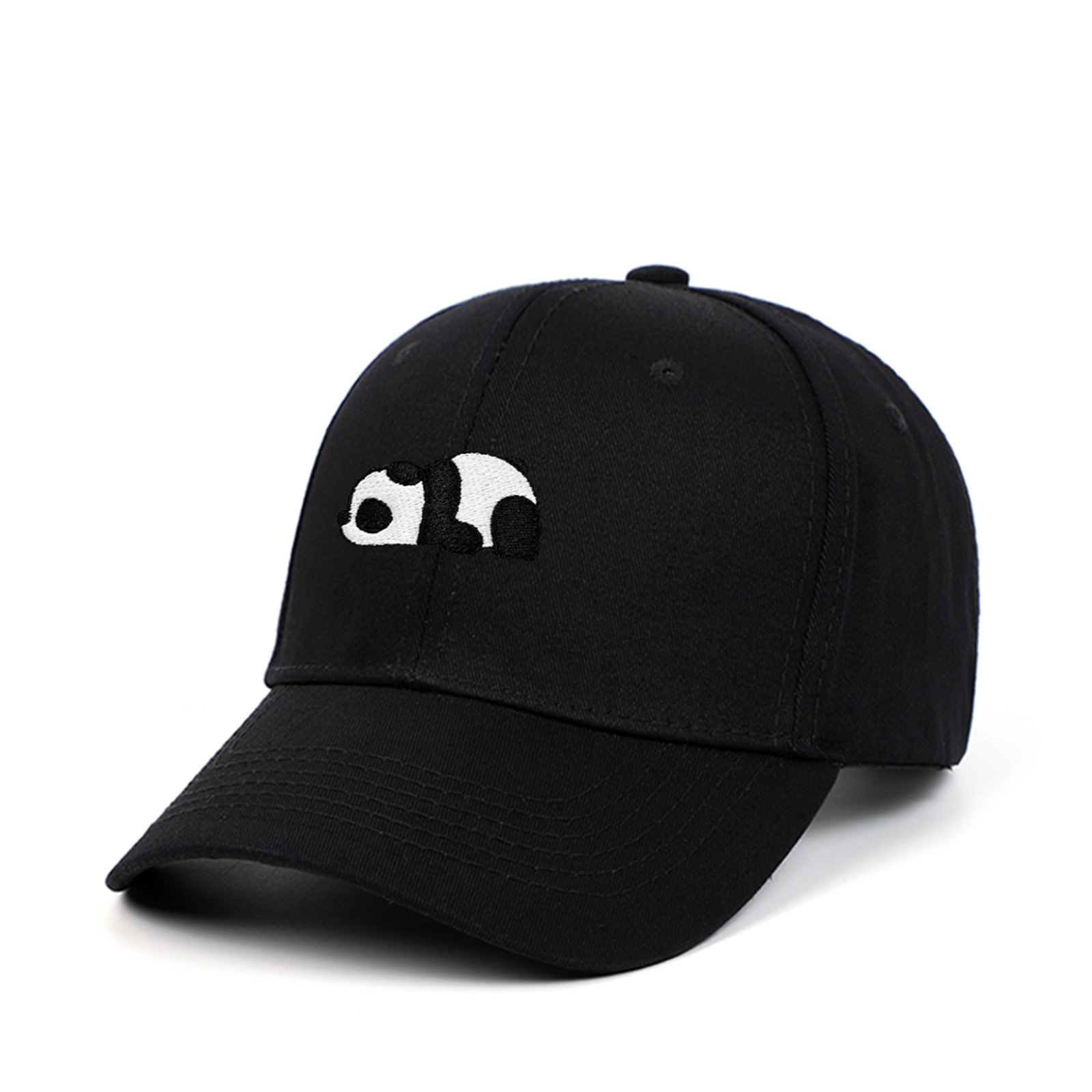 Unisex Casual Outdoor Custom Embroidery Panda Logo Baseball Cap