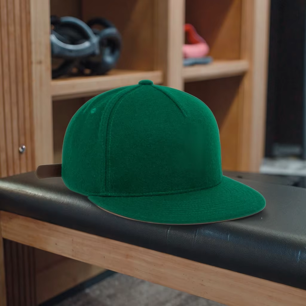 Wholesale 5 Panel Custom Logo Gorras Sports Wool Cap Fashionable Animal Baseball Adjustable Melton Wool Hats for Outdoor Use