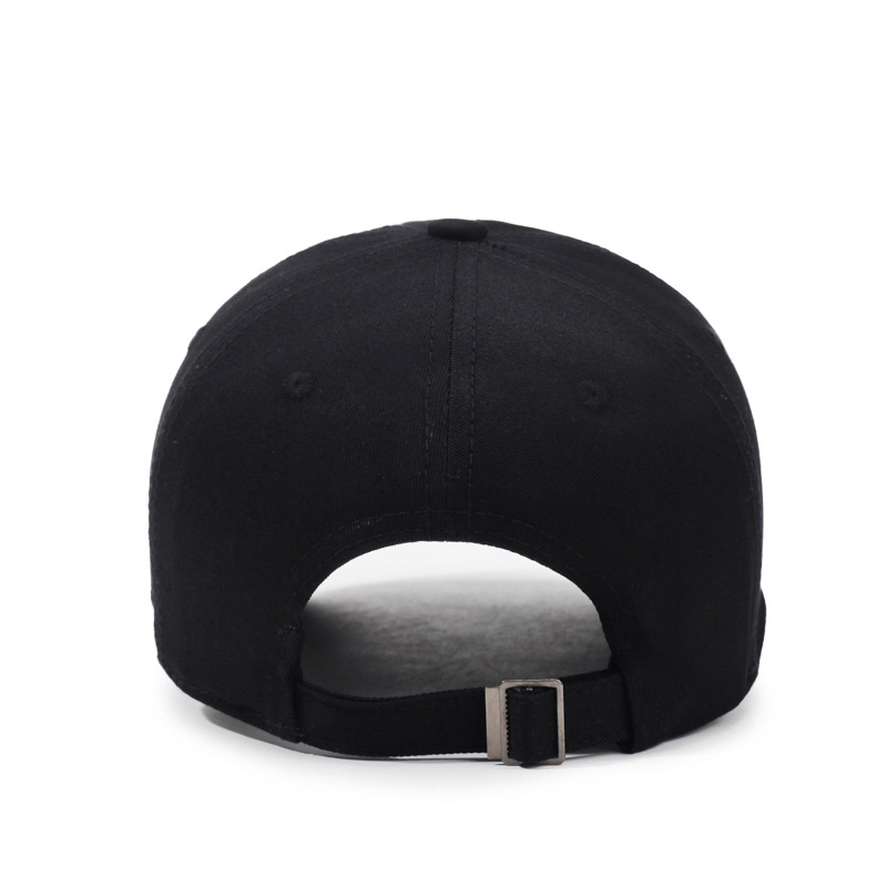 Spring and Autumn Men's Soft Top Baseball Cap - Outdoor Leisure Sun Protection Hat - Embroidered Digital Washed Baseball Cap