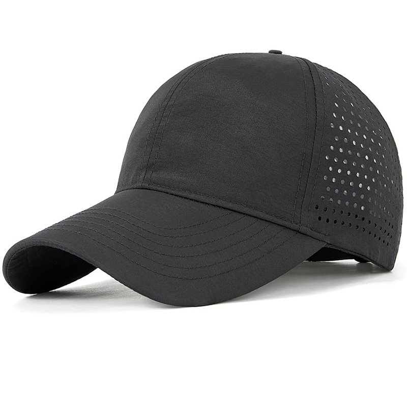 Men and Women's Quick Dry Adjustable Mesh UPF50+ Outdoor Sports Snapback Golf Hat