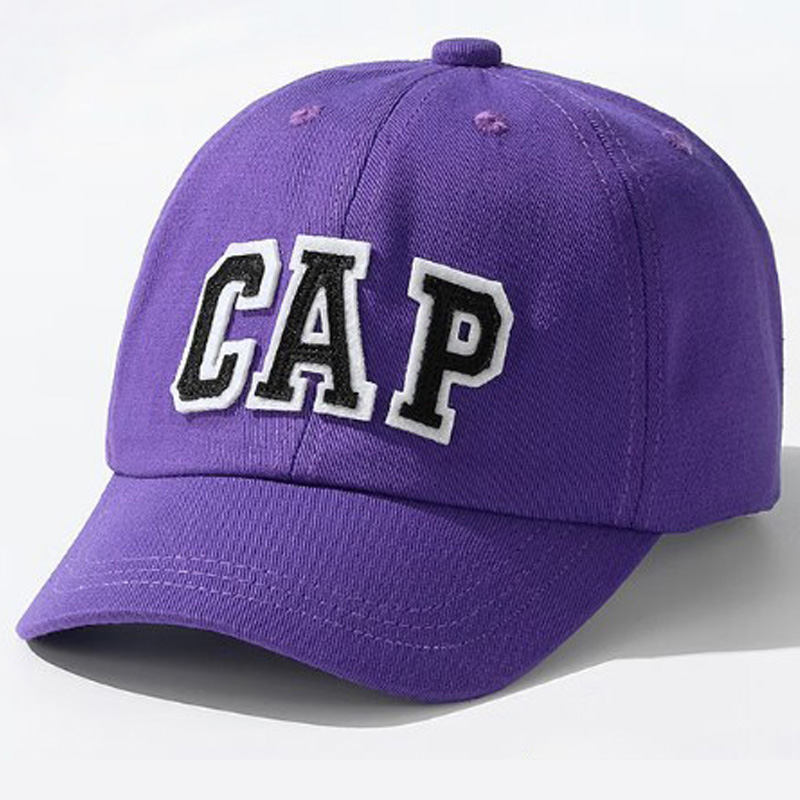 Unisex 6-Panel Baseball Caps with New Design Custom Embroidered Logo Common Fabric Letter Pattern