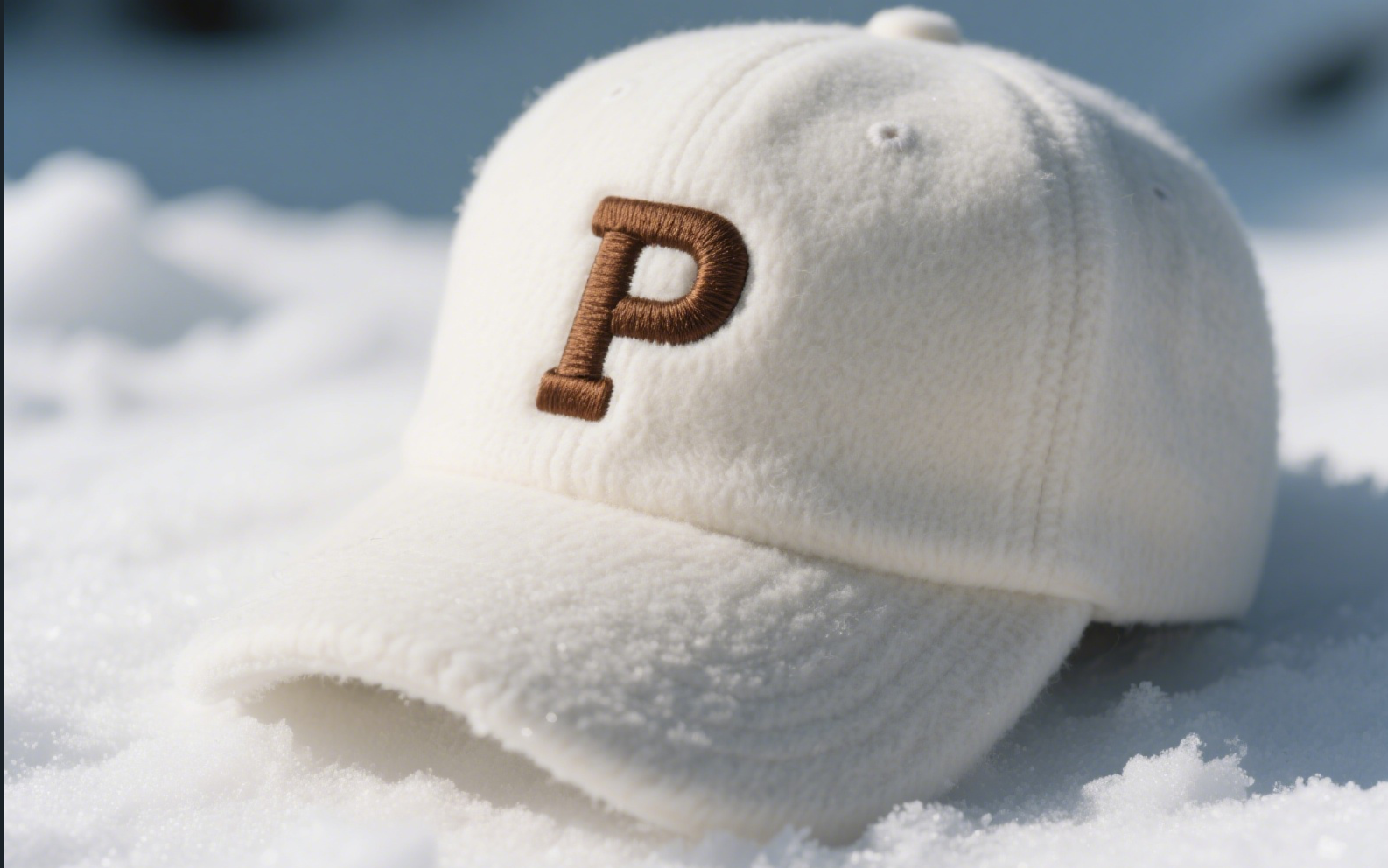 Custom Embroidered Gray Snapback Adjustable Wool Blend Baseball Cap