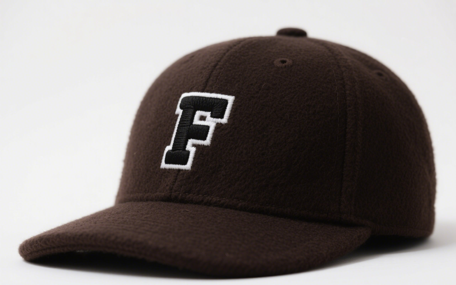 Custom Embroidered Gray Snapback Adjustable Wool Blend Baseball Cap