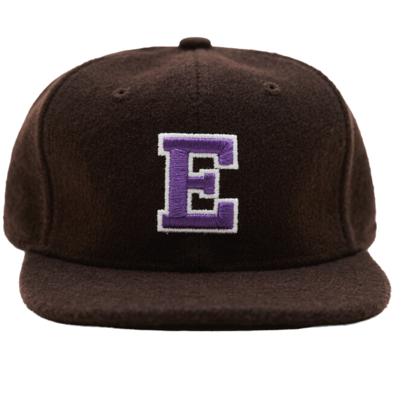 Custom Embroidered Gray Snapback Adjustable Wool Blend Baseball Cap