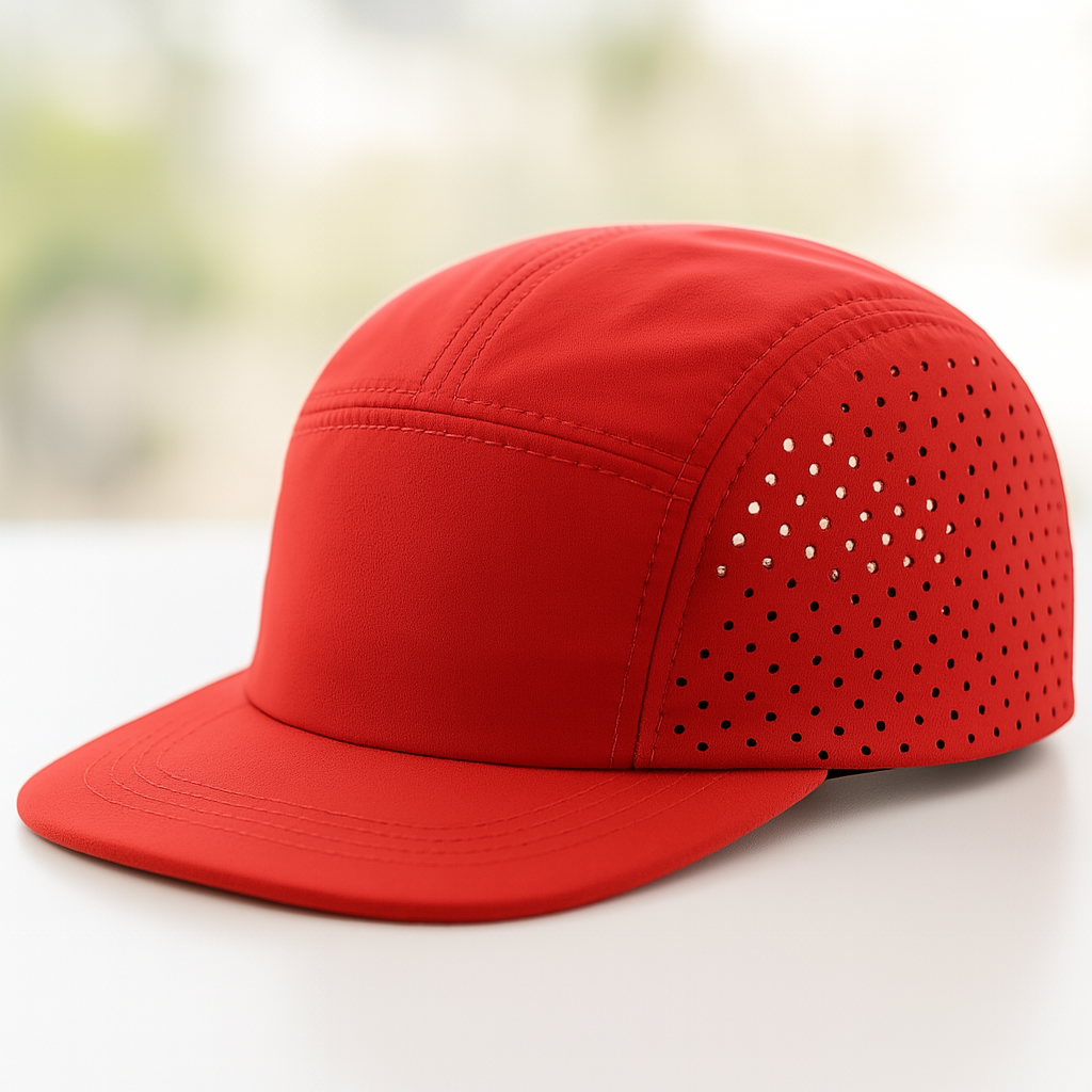 Custom Polyester Waterproof Sports Hat Baseball Cap Fit Running Cap