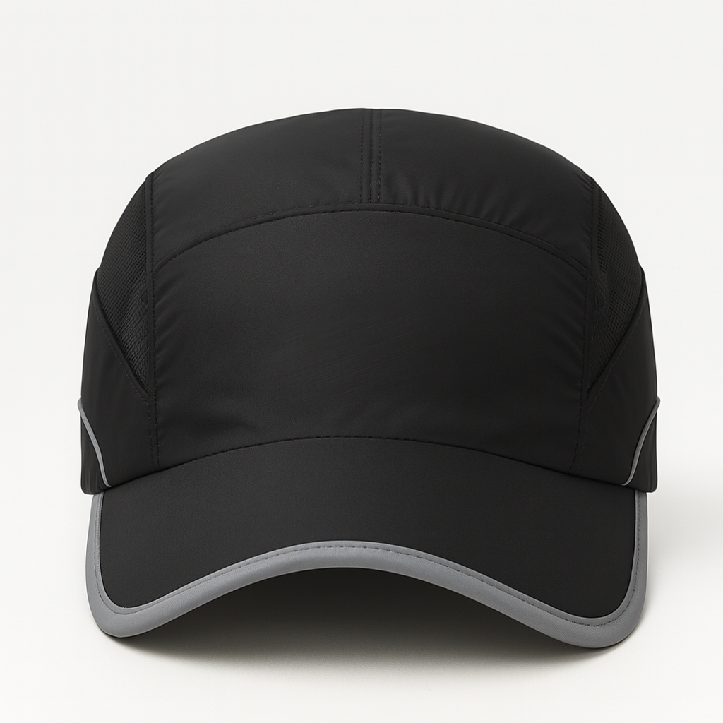 Custom Polyester Waterproof Mesh Sports Hat Baseball Cap Dry Fit Running Hat