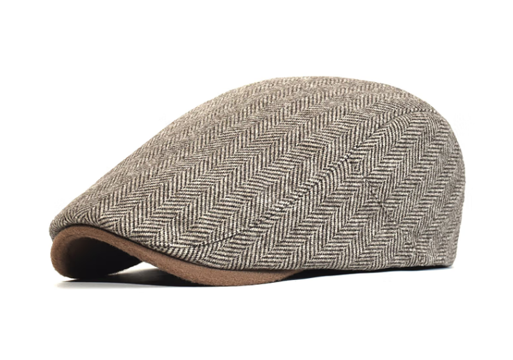 High Quality Classic Vintage Cotton Newsboy Hat Versatile for Casual & Party Scenes Winter Ivy Cap