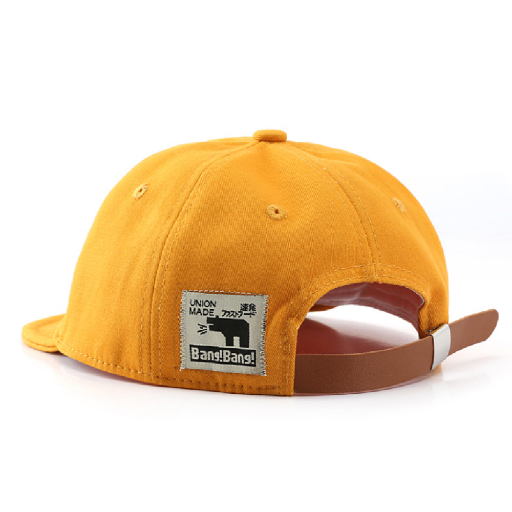 Factory Custom Unisex Wholesale Embroidery Outdoor Snapback Cap Short Flat Brim Baseball Hat Sport Trucker Caps
