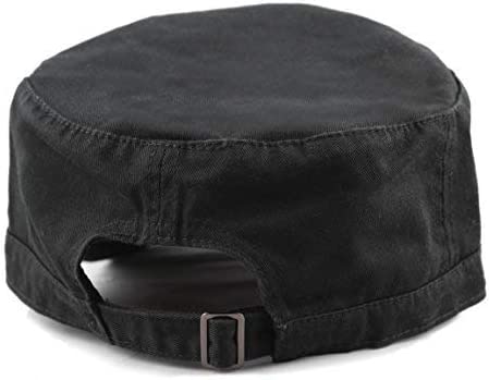 Cotton Flat Cap Hat Stick Cloth Five-pointed Star Style of Casual Duck Cap Cotton Flat Brim Cap for Men