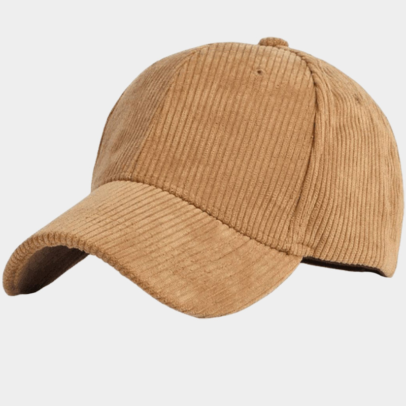 2025 High Quality 6 Panels Men Women Structured High Quality Customized Dad Hat Corduroy Baseball Caps Custom Logo Embroidery