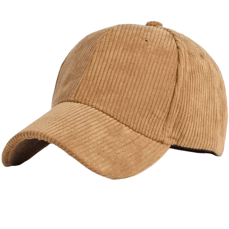 2025 High Quality 6 Panels Men Women Structured High Quality Customized Dad Hat Corduroy Baseball Caps Custom Logo Embroidery