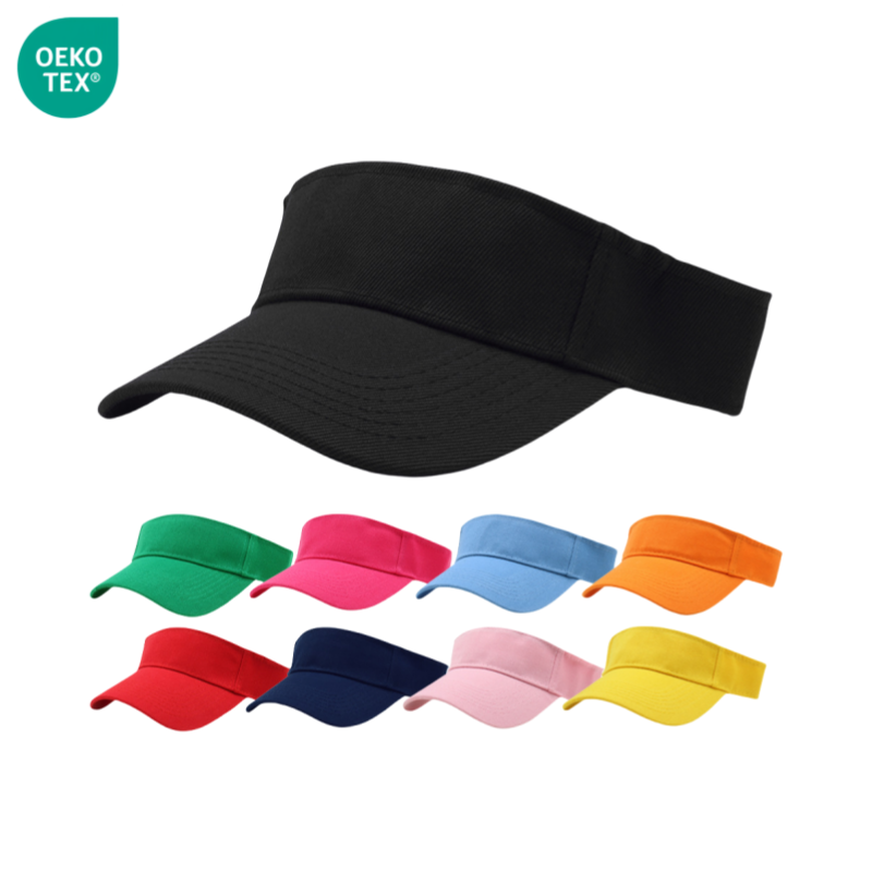 High Elastic Sun Protection Visor Hat Custom Multi-Color Fast Drying Cotton Logo Travel Hat for Summer Outdoor Beach Sports