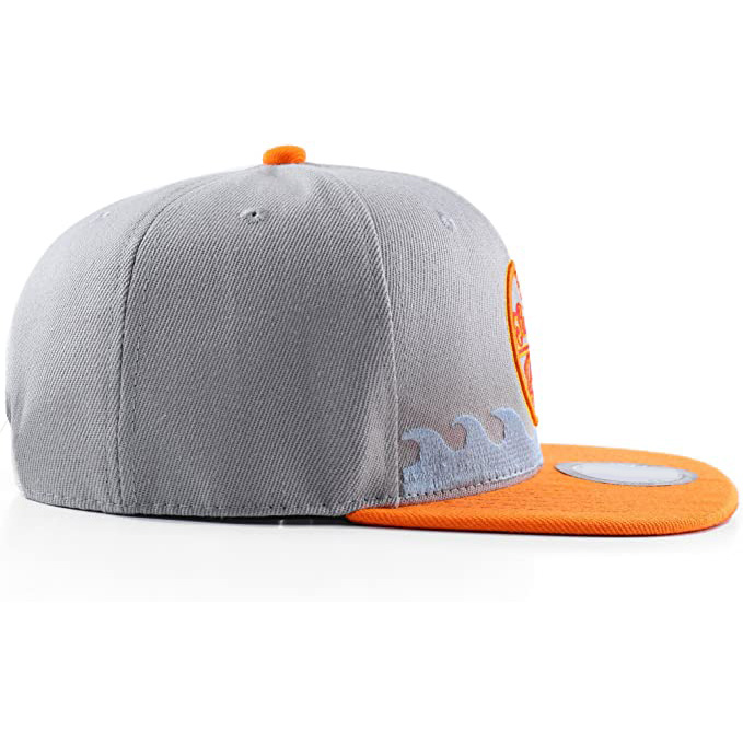 Customizable Hip Hop Style Flat Brim Dad Hats Two Tone 3D Embroidery Logo Snapback Cap for Sports Outdoor Activities Cycling