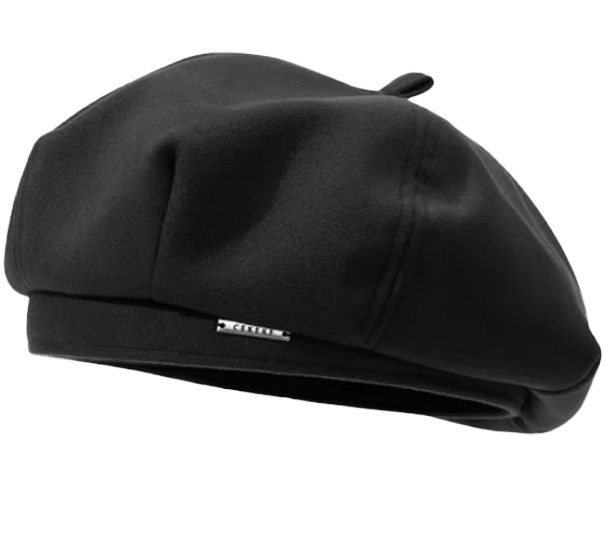 High Quality Hat 100%wool/Acrylic Lady Beret Hats Custom Size Elegant Satin Lining Beret Hats