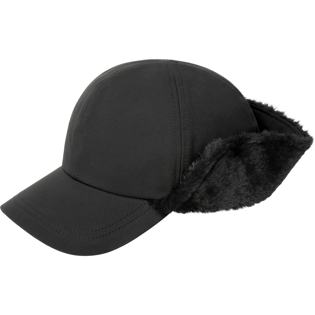 Autumn Winter Men's Baseball Cap-6-Panel Warm-Keeping Ear Protection Cold-Proof Snowproof Riding Lei Feng Duck Tongue Hat