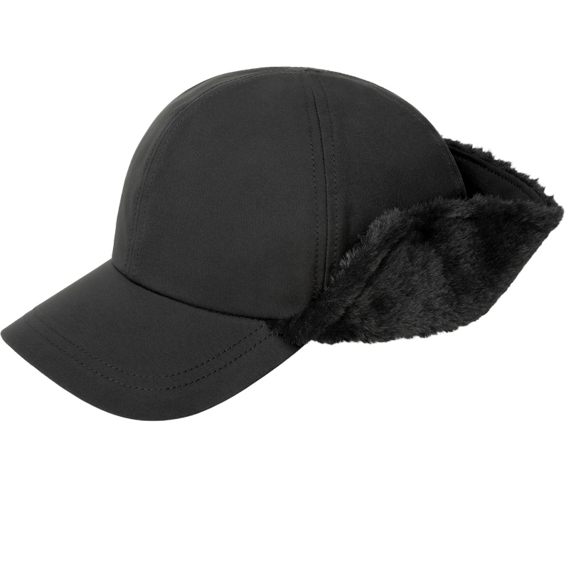Autumn Winter Men's Baseball Cap-6-Panel Warm-Keeping Ear Protection Cold-Proof Snowproof Riding Lei Feng Duck Tongue Hat