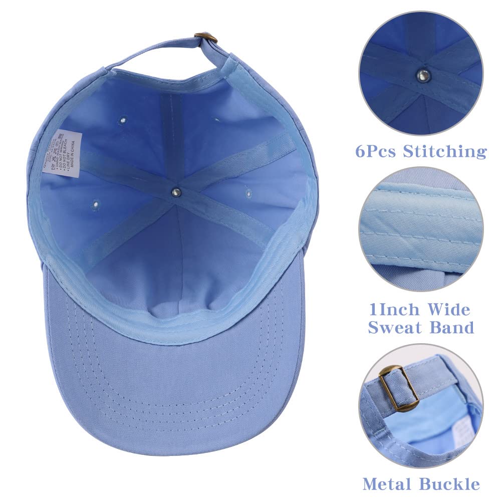 Wholesale Custom Logo 6-Panel Common Fabric Unisex Adjustable Sporty Style Baseball Cap for All Seasons Running