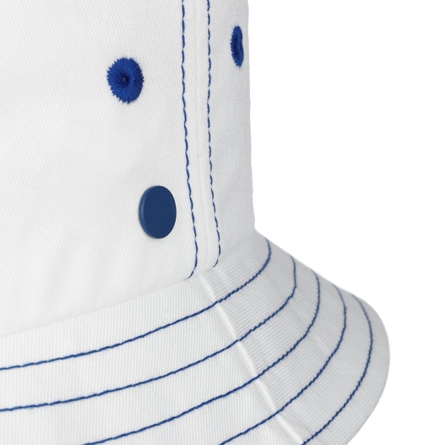 Custom Printed UV Contrasting Coloured Bucket Hat Fashionable Unisex Fishing Hat with Cartoon Pattern for Casual Scene