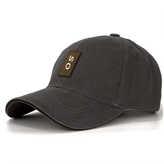 Adjustable Men's Twill Baseball Cap for Outdoor Sports Breathable Golf Tennis Hats Long Brim for Running Biking Common Use