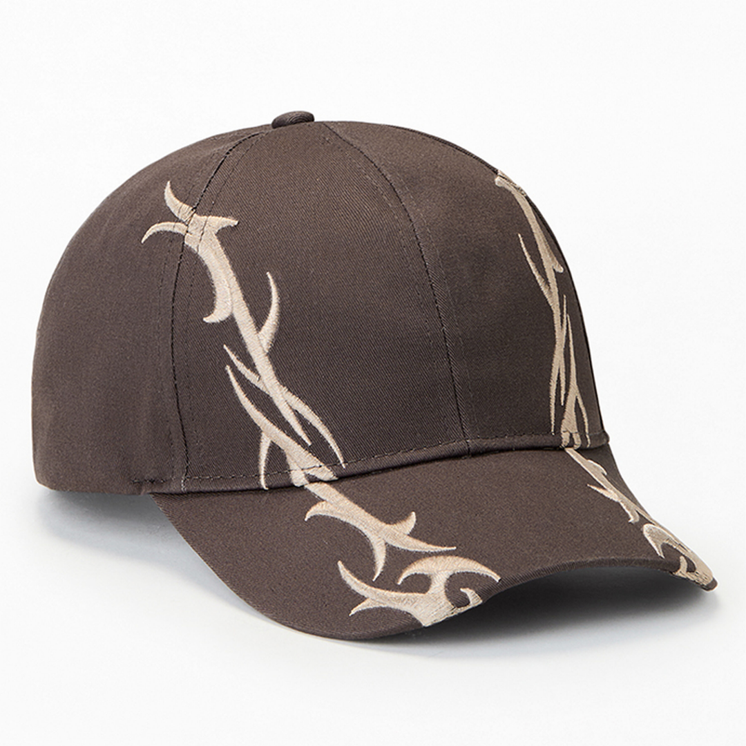 ODM OEM Hat Wholesale High Quality Cotton Customized 3D Embroidery Logo Curved Brim Adjustable 6 Panel Baseball Cap Mesh Unisex