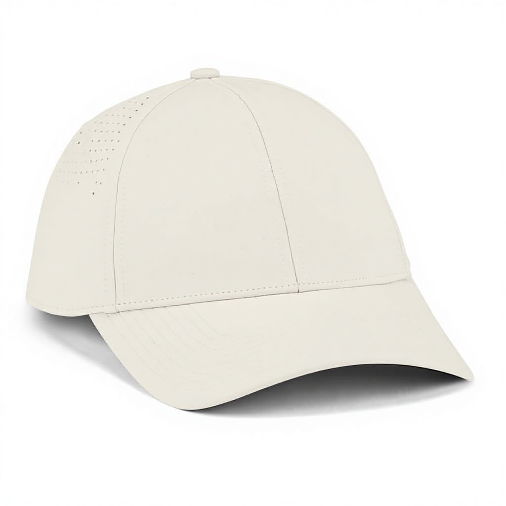 Cypress Tour 6-panel Baseball Cap with Laser-cut Holes and Customizable Logo 100% Polyester Sporty Bows & Argyle Pattern
