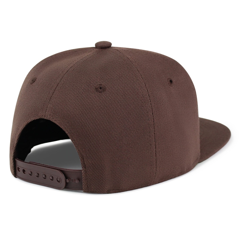 Unisex High Profile Snapback Cap Custom Logo Embroidery Letter Vintage Hip Hop Street Style Casual Outdoor Use for Adults