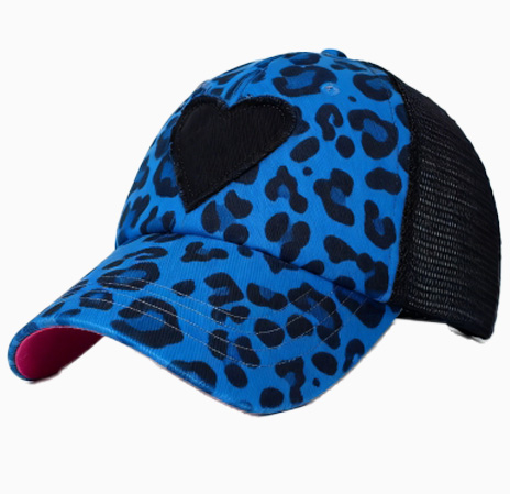 Trendy Animal Print Patch Trucker Hat - Personalized Unisex Baseball Cap