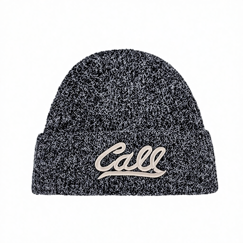 2025 New Style Letter Knitted Hat - Winter and Autumn Warmth Knitted Yarn - Thick Cold Hat