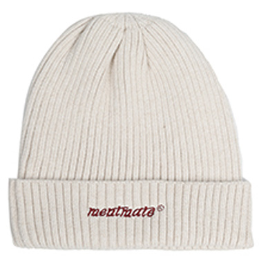 High Quality Winter Knitted Beanie Hat With Custom Embroidered Logo
