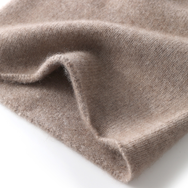 Cashmere Blended Knitted Hat with Elastic Rolled Edges a Casual Cold Hat for Leisure Use  Manufacturer Wholesale Available