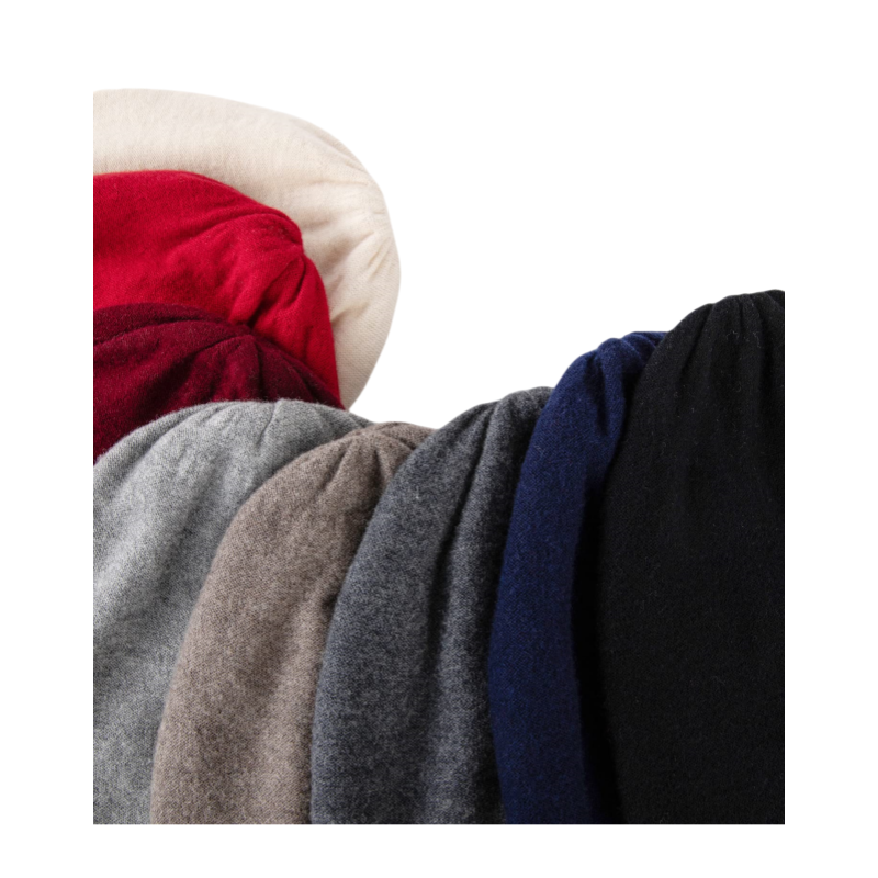 Custom Wool Beanies Knitted Beanies Light Winter Hats Unisex Warm Winter Custom Logo Design Made Soft Cashmere Simple Design