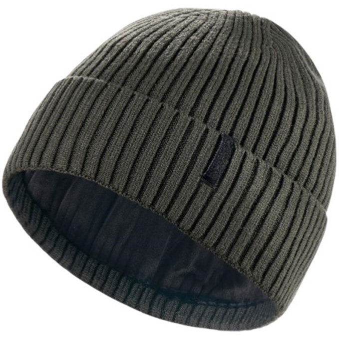 Unisex High Quality Cotton Winter Beanie Hat Custom Warm Knit Cuffed Ski Hats Cartoon Character Beach Appropriate for Men Women