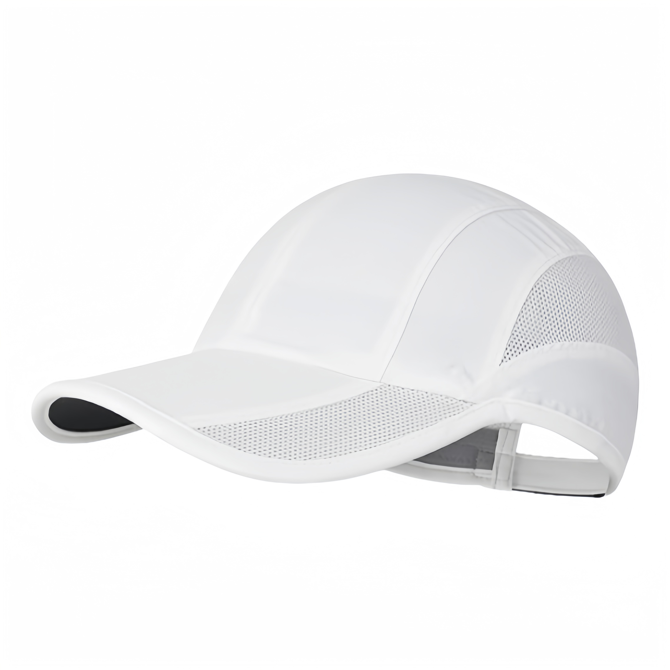 Unisex Custom UPF 50 High Water Resistant Breathable 5 Panel Unstructured Hat-Long Large Curved Golf/Soccer Embossed Letter