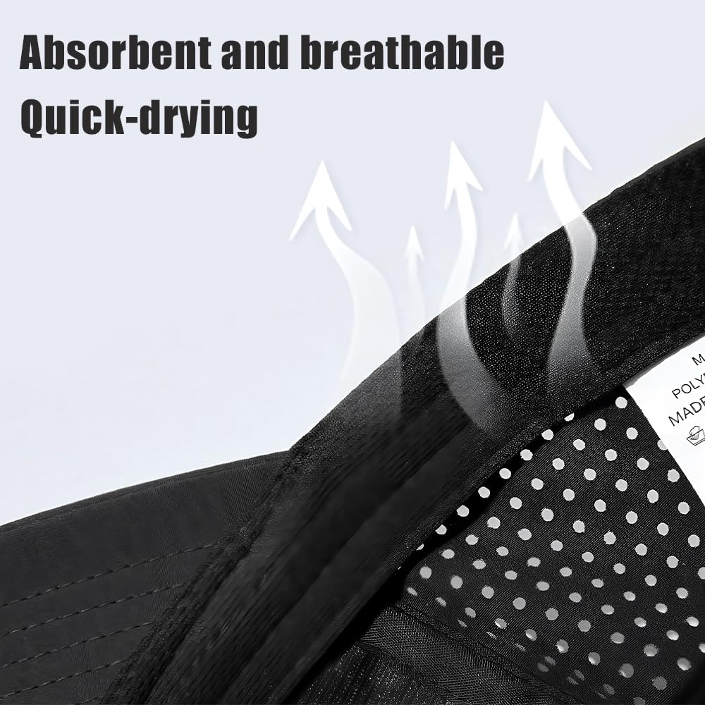 Men and Women's Quick Dry Adjustable Mesh UPF50+ Outdoor Sports Snapback Golf Hat