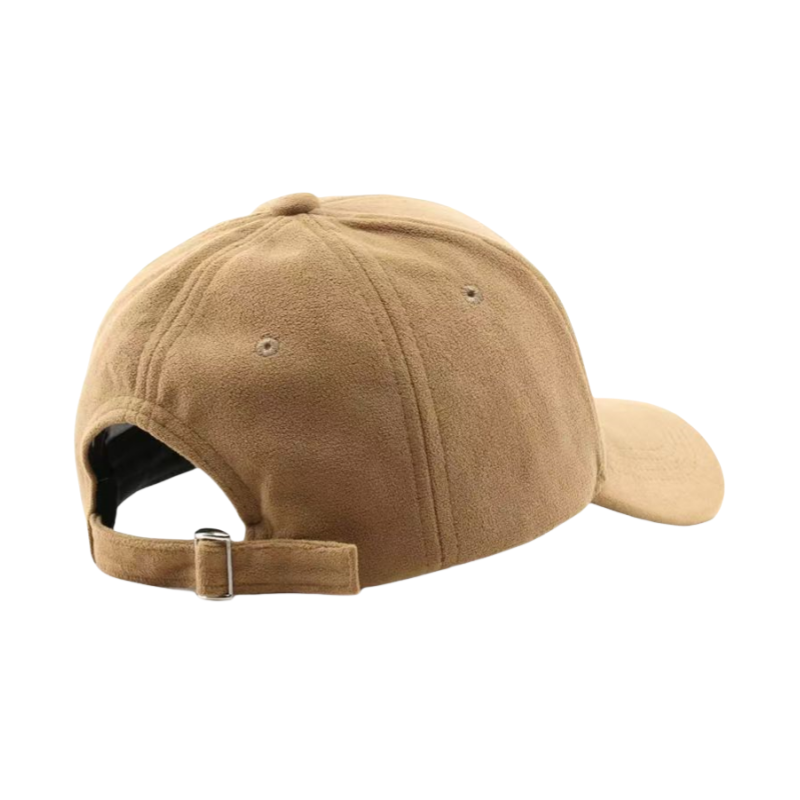 Vintage Unstructured Wool Blend Baseball Cap Soft Fabric Warm Outdoor Metal Buckle Closure for Men and Women Custom Logo