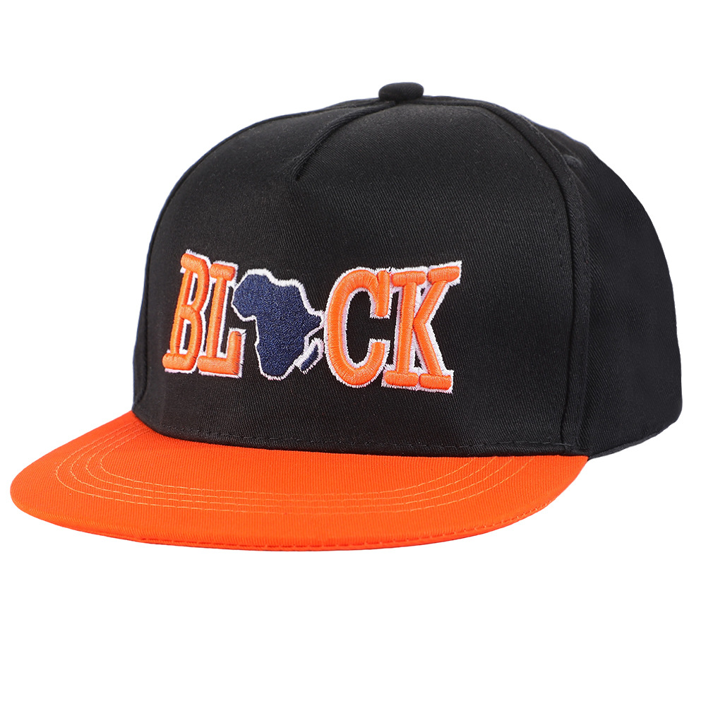 Embroidered Baseball Cap with a Hard Top and Hip-hop Style American Fedora Cap