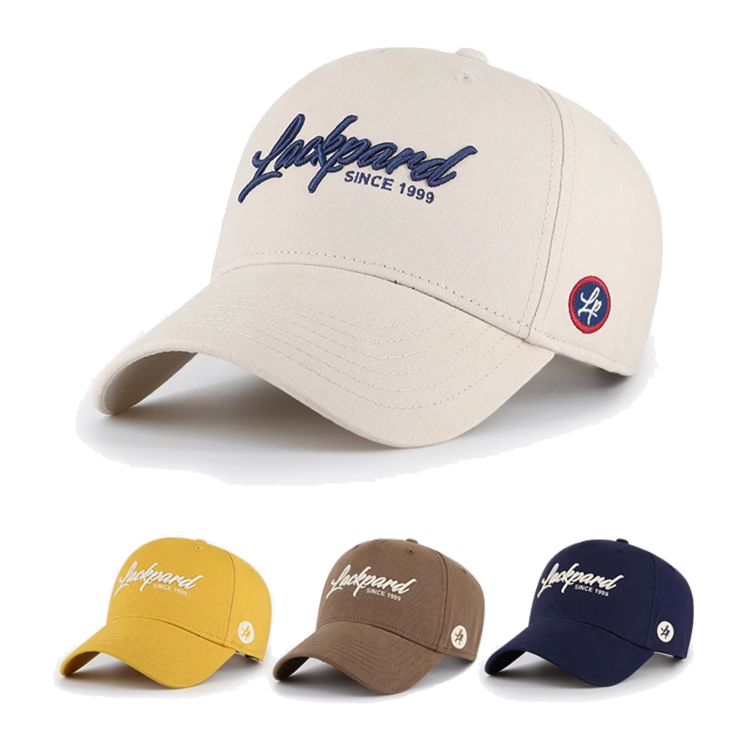 High Quality Cotton 5-Panel Baseball Hat with Custom 3D Embroidered Logo Solid Color Common Fabric Feature